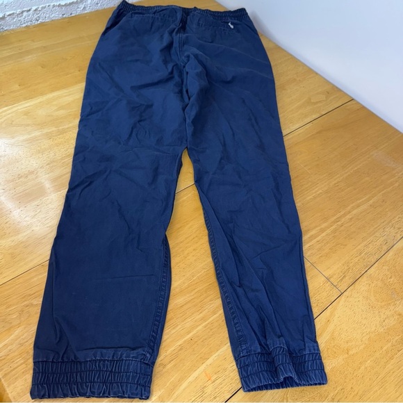 Polo Ralph Lauren Cotton Poplin Jogger Pant Boys X-14/16 Blue Elastic Waist - Picture 5 of 11